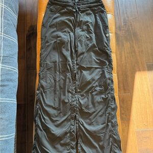 Lululemon Athletica Dance Studio Mid Rise Pants - black & lined inside